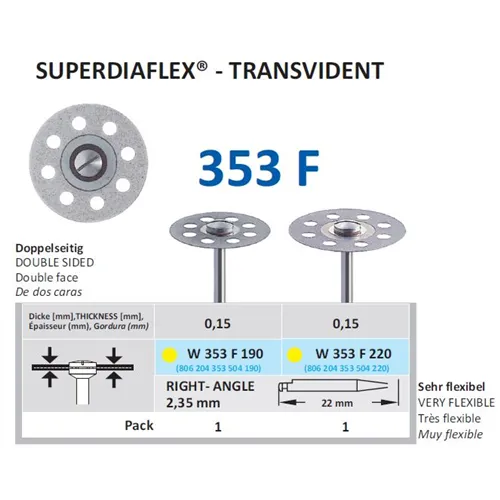 HORICO HP DIAMANT SCHEIBE 353F190 (1st)