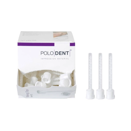 POLODENT MISCHKANÜLEN WEIß (50 Stück)