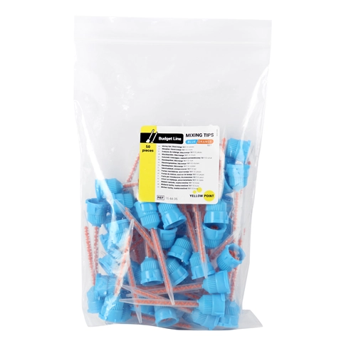 YP BUDGET LINE MISCHKANÜLEN BLAU 4:1/10:1 (50 Stück)