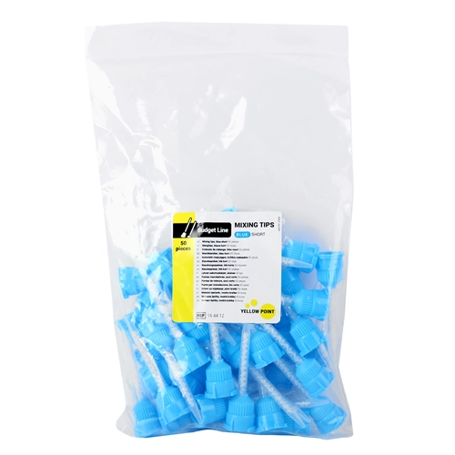 YP BUDGET LINE MISCHKANÜLEN BLAU KURZ (50 Stück)