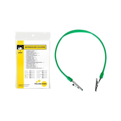 YELLOW POINT SERVIETTENHALTER KUGELKETTE GRÜN (1Stück)