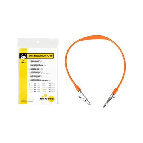 YELLOW POINT SERVIETTENHALTER KUGELKETTE ORANGE (1Stück)