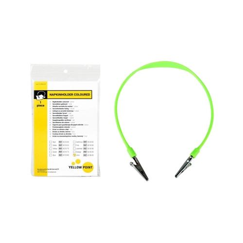 YELLOW POINT SERVIETTENHALTER KUGELKETTE LIME (1Stück)