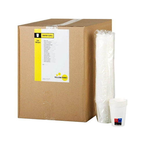 YELLOW POINT BECHER PAPIER 180 ml (1000 Stück)