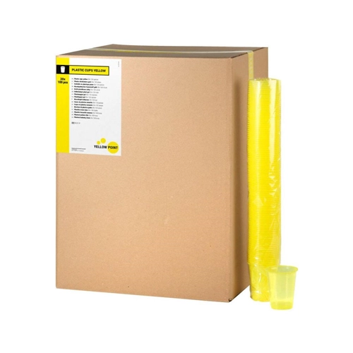 YELLOW POINT MUNDSPÜLLBECHER 180 ml GELB (3000 Stück)
