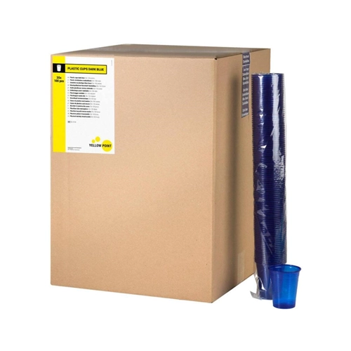 YELLOW POINT TRINKBECHER 180 ml DUNKELBLAU (3000 Stück)
