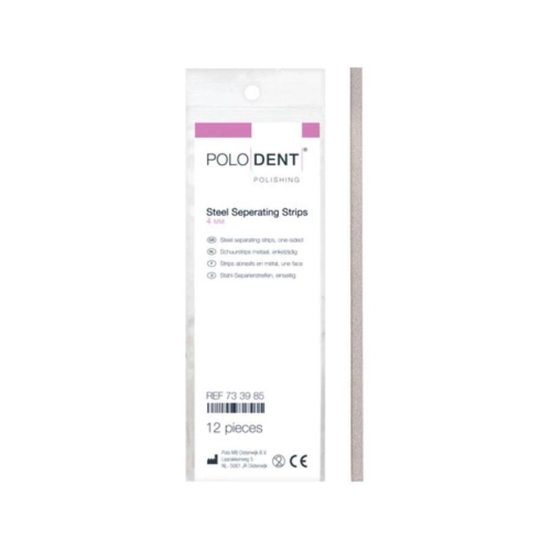 POLODENT SCHLEIFSTREIFEN METALL 135X4mm (12 Stück)