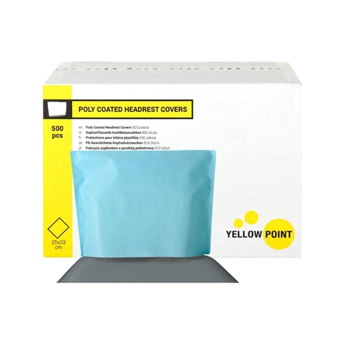 YELLOW POINT KOPFSCHUTZTASCHEN L.BLAUW 25x33 cm (500 Stück)