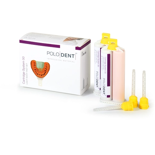 POLODENT POLOSIL SYSTEM 50 LIGHT BODY FAST (2x50ml)