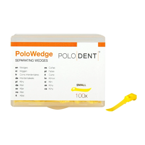POLODENT POLOWEDGE INTERDENTALKEILE GELB KLEIN (100 Stück)