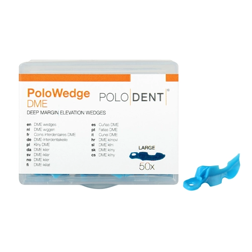 POLODENT POLOWEDGE DME INTERDENTALKEILE GROß BLAU (50 Stück)