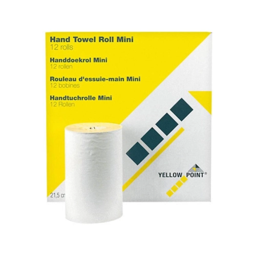 YELLOW POINT HANDTUCHROLLE MINI 1-LAGIG (11 Rollen)
