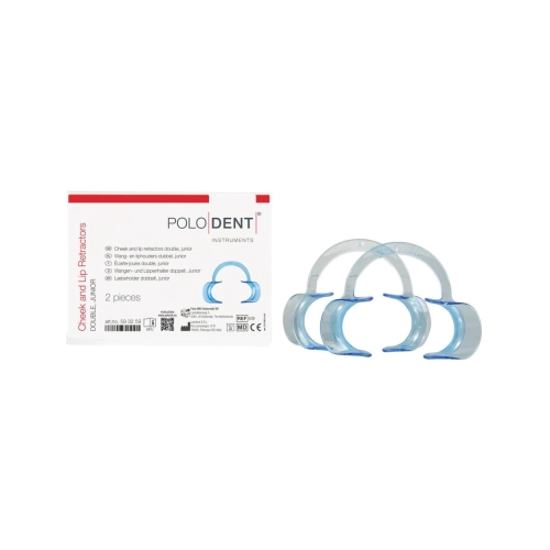 POLODENT WANGEN- UND LIPPENHALTER DOPPELT JUNIOR (2st)
