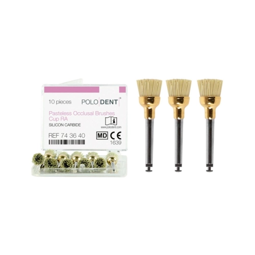 POLODENT PASTELESS OCCLUSAL BRUSHES KELCH RA (10st)
