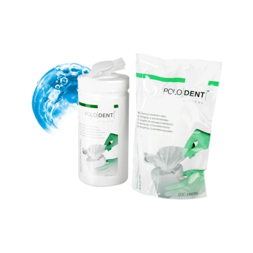 POLODENT DESINFEKTIONSTÜCHER MAXI 20x22cm NEUTRAL (6x200st)