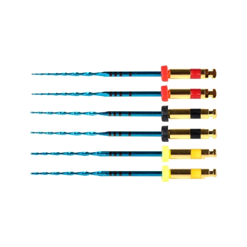 POLODENT RCP BLUE FEILEN 31mm R25 ROT, R40 SCHWARZ