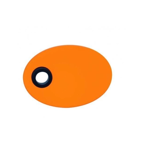 SATELEC MINI LED SCHUTZSCHILD OVAL ORANGE STANDARD