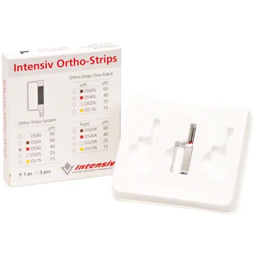INTENSIV ORTHOSTRIPS 40µ MITTEL / DOPPELSEITIG ROT OS40M-DS3 (3Stk)