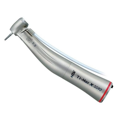 NSK TI-MAX WINKELSTÜCK XSG93 1:3 ROT OHNE LICHT IMPLANTOLOGIE REF C1007