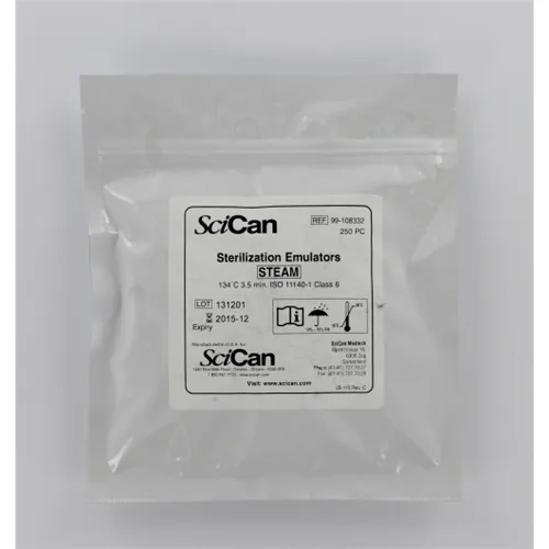 SCICAN STERILISATIONSTESTSTREIFEN 134° 3,5 min (250 Stück)