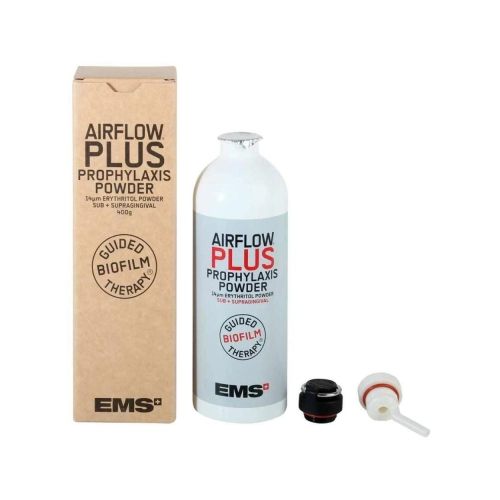 EMS AIRFLOW PROPHYLAXE PULVER PLUS IN ALUFLASCHE CHX NR.DV-082/Z(1x400gr)